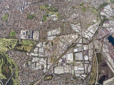 Aerial Image of BANKSMEADOW