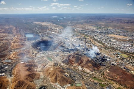 Aerial Image of MOUNT ISA