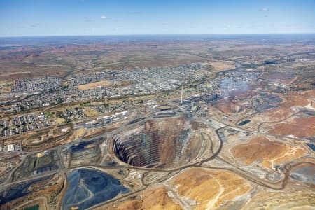 Aerial Image of MOUNT ISA