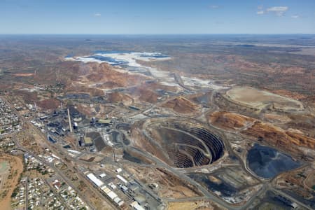 Aerial Image of MOUNT ISA