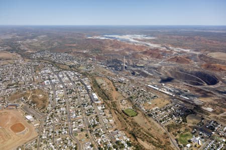 Aerial Image of MOUNT ISA