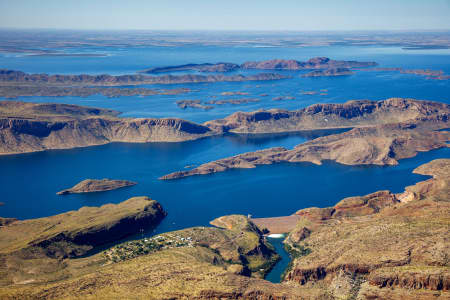 Aerial Image of LAKE ARGYLE