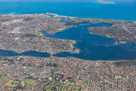 Aerial Image of CANNING BRIDGE TO FREMANTLE