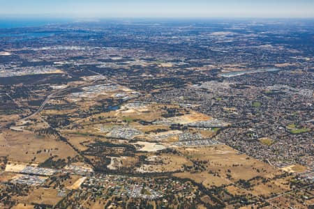 Aerial Image of HILBERT TO PERTH CBD