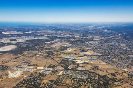 Aerial Image of HILBERT TO PERTH CBD