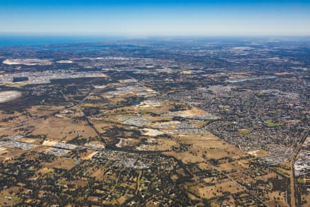 Aerial Image of HILBERT TO PERTH CBD