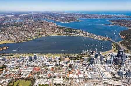 Aerial Image of NORTHBRIDGE PERTH