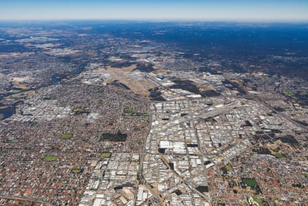 Aerial Image of WELSHPOOL HIGH LOOKING NORTH EAST