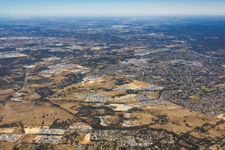 Aerial Image of HILBERT TO PERTH CBD