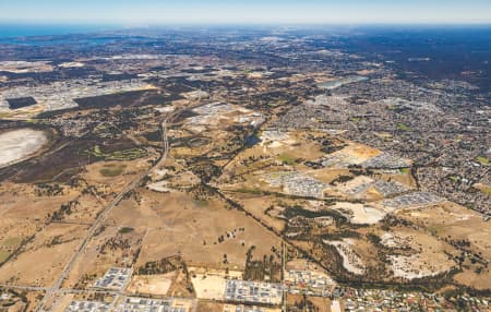 Aerial Image of HILBERT TO PERTH CBD