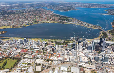 Aerial Image of NORTHBRIDGE PERTH