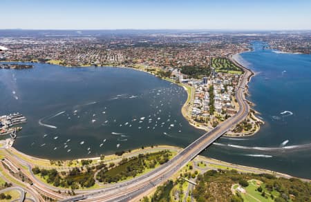 Aerial Image of SOUTH PERTH - AUSTRALIA DAY