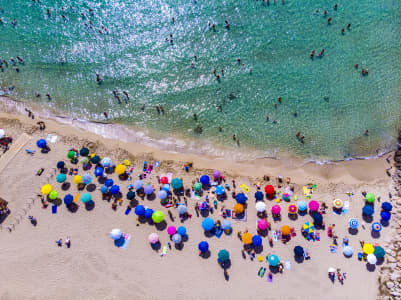 Aerial Image of CAMPOMARINO BEACH,TARANTO, ITALY