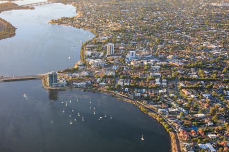 Aerial Image of CANNING BRIDGE SUNRISE