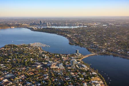 Aerial Image of CANNING BRIDGE SUNRISE
