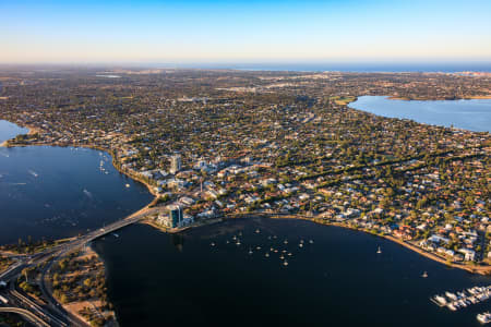 Aerial Image of CANNING BRIDGE SUNRISE