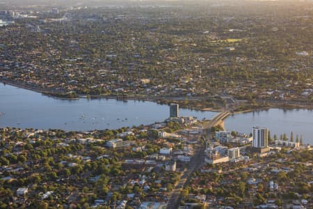 Aerial Image of CANNING BRIDGE SUNRISE