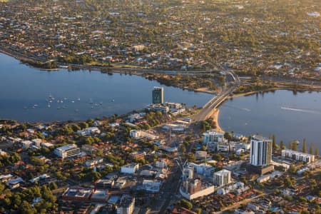 Aerial Image of CANNING BRIDGE SUNRISE