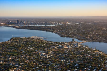 Aerial Image of CANNING BRIDGE SUNRISE