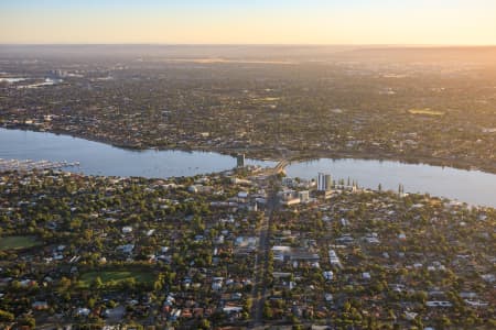 Aerial Image of CANNING BRIDGE SUNRISE