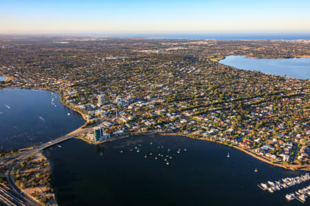 Aerial Image of CANNING BRIDGE SUNRISE