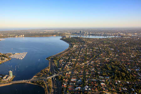 Aerial Image of CANNING BRIDGE SUNRISE