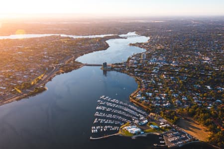 Aerial Image of CANNING BRIDGE SUNRISE