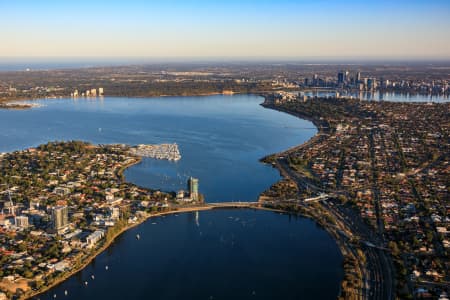 Aerial Image of CANNING BRIDGE SUNRISE