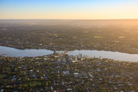 Aerial Image of CANNING BRIDGE SUNRISE