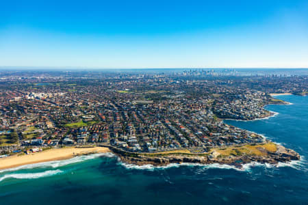 Aerial Image of MAROUBRA HOMES EARLY MORNING