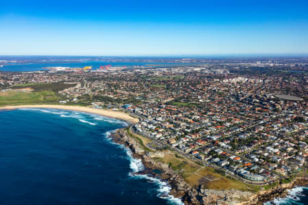 Aerial Image of MAROUBRA HOMES EARLY MORNING