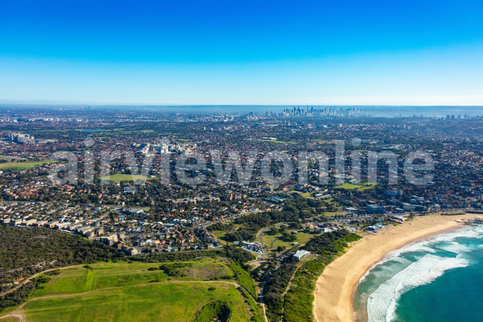 Aerial Image of Maroubra Homes Early Morning
