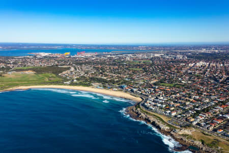 Aerial Image of MAROUBRA HOMES EARLY MORNING