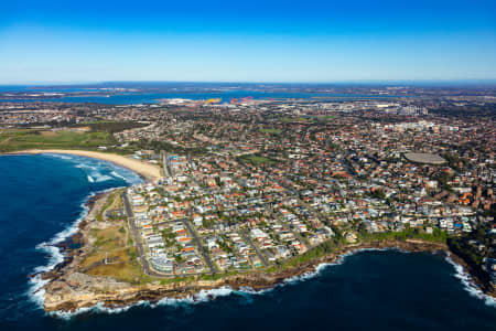 Aerial Image of MAROUBRA HOMES EARLY MORNING