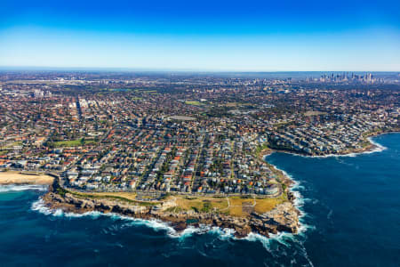 Aerial Image of MAROUBRA HOMES EARLY MORNING