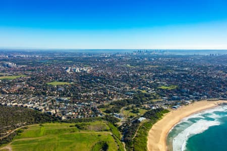 Aerial Image of MAROUBRA HOMES EARLY MORNING