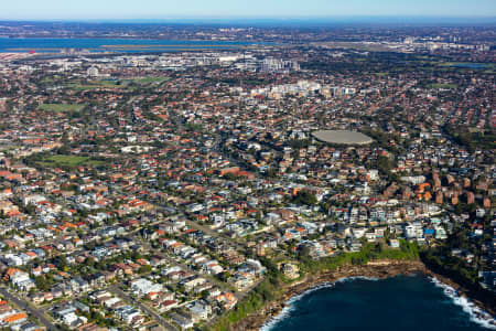 Aerial Image of MAROUBRA HOMES EARLY MORNING