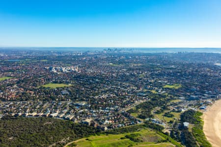 Aerial Image of MAROUBRA HOMES EARLY MORNING