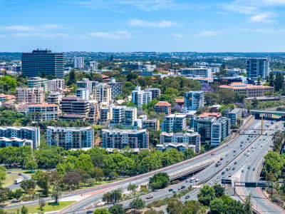 Aerial Image of WEST PERTH