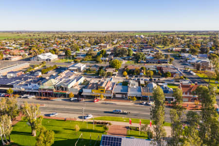 Aerial Image of COHUNA TOWN CENTRE