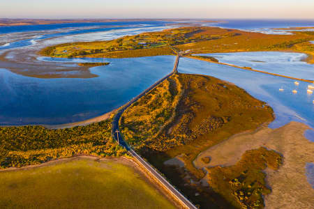 Aerial Image of RABBIT ISLAND AND SWAN BAY