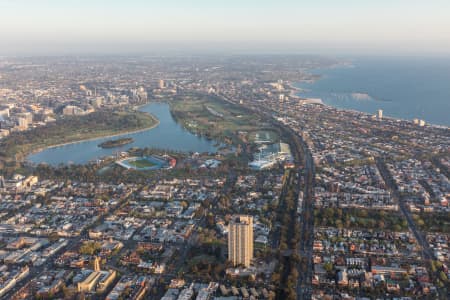 Aerial Image of MIDDLE PARK