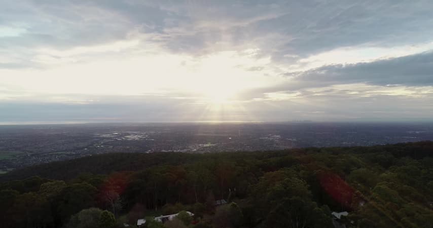 Aerial Image of FERNY CREEK