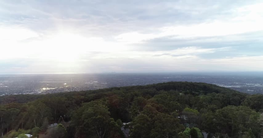 Aerial Image of FERNY CREEK