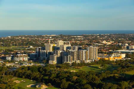 Aerial Image of PAGEWOOD GREEN LATE AFTERNOON