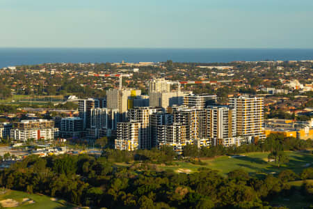 Aerial Image of PAGEWOOD GREEN LATE AFTERNOON