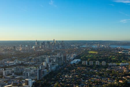 Aerial Image of ZETLAND LATE AFTERNOON
