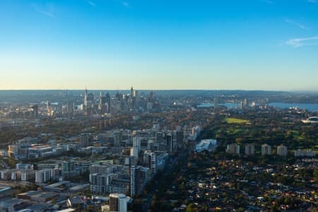 Aerial Image of ZETLAND LATE AFTERNOON