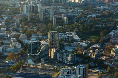 Aerial Image of GREEN SQUARE LATE AFTERNOON