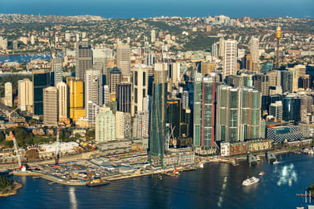 Aerial Image of BARANGAROO LATE AFTERNOON